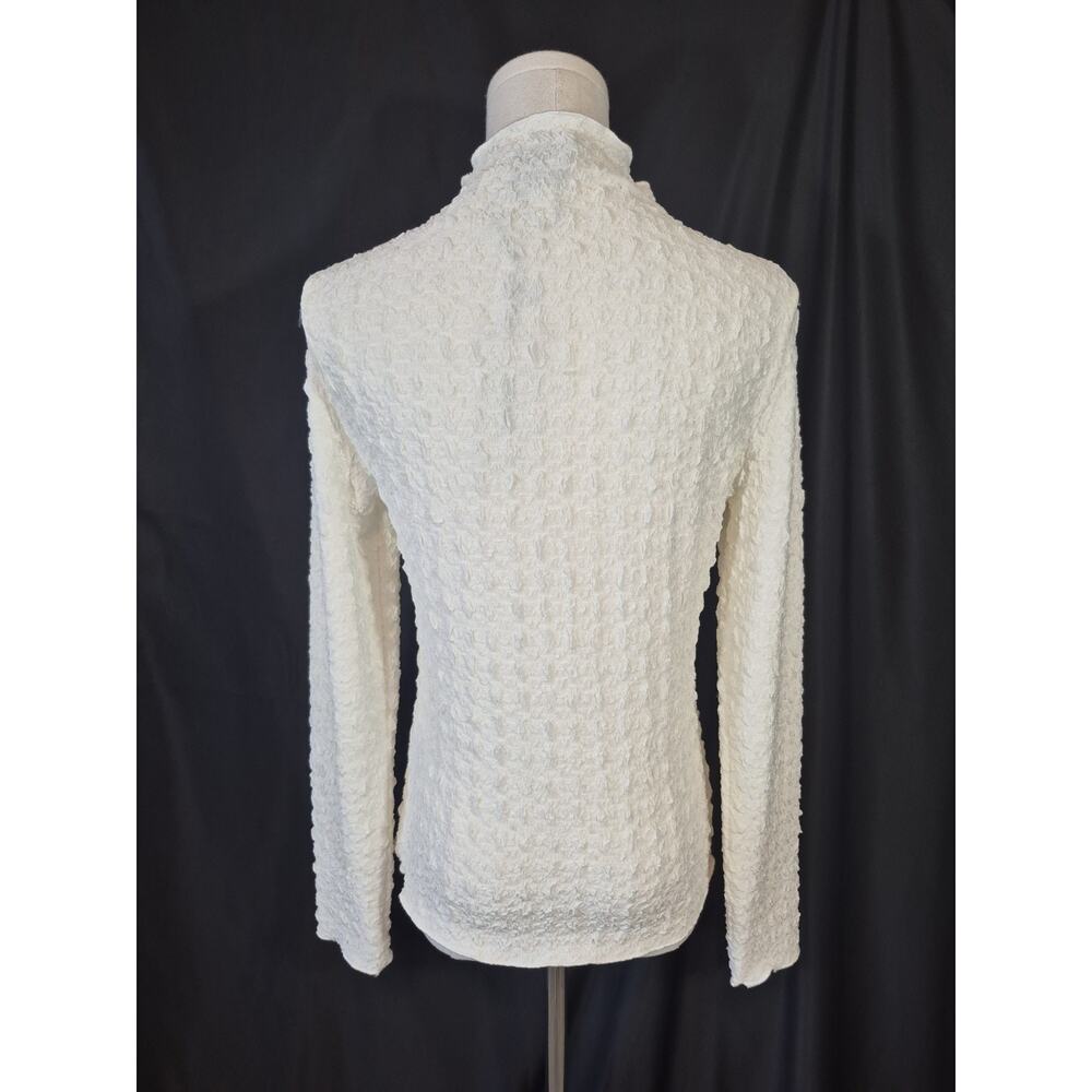 Jason Wu Cream Long Sleeve Top NWT Small - Picture 7 of 10